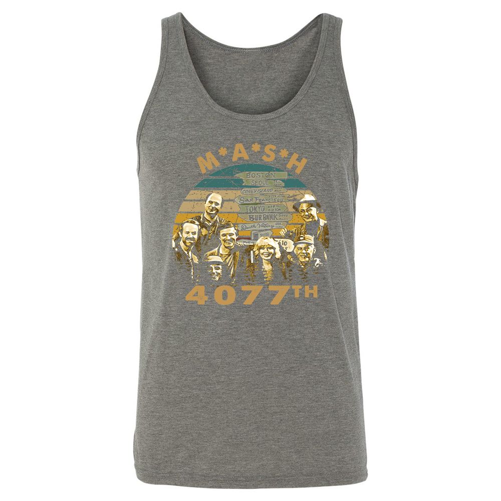 Unisex Jersey Tank - Q6SBKJZQ - Grey Triblend - 8