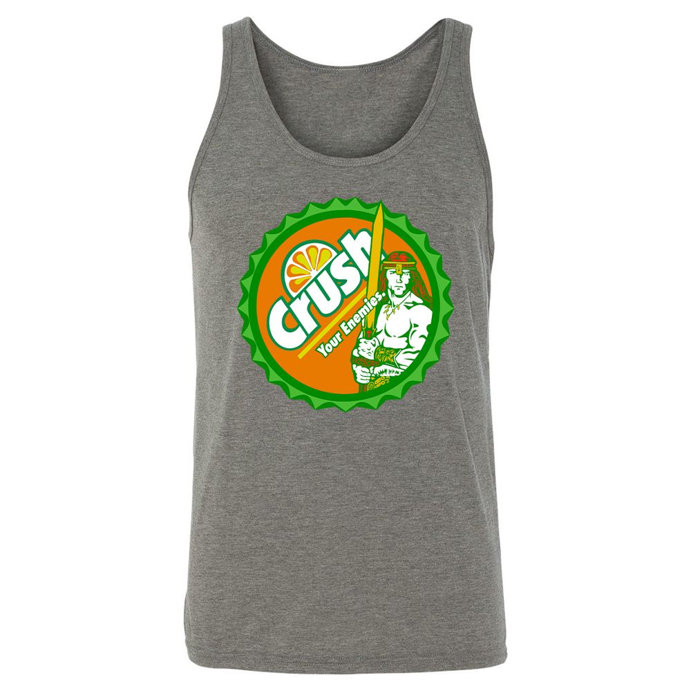 Unisex Jersey Tank - CSMGDKE7 - Grey Triblend - 8