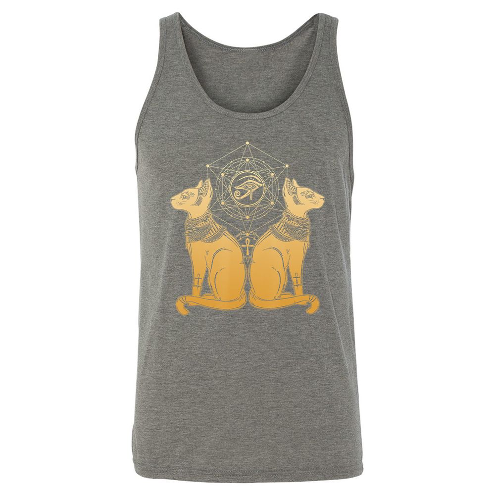 Unisex Jersey Tank - J5P7KDHU - Grey Triblend - 8