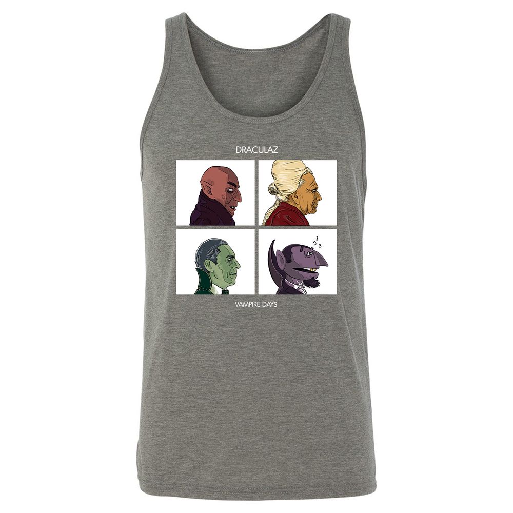 Unisex Jersey Tank - T55NSG8G - Grey Triblend - 8