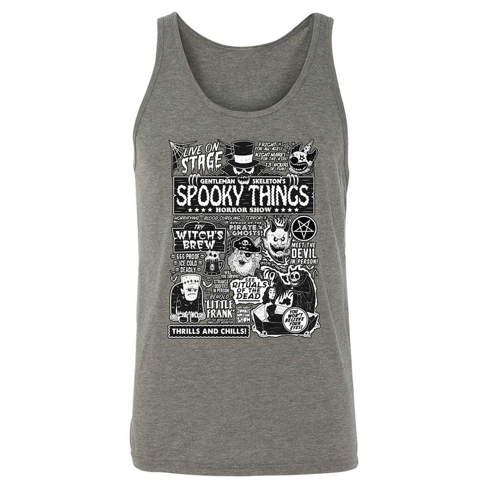 Unisex Jersey Tank - 84ELUZ8V - Grey Triblend - 8