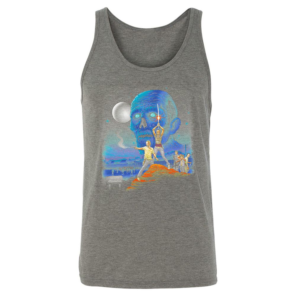 Unisex Jersey Tank - 9U73A25V - Grey Triblend - 8