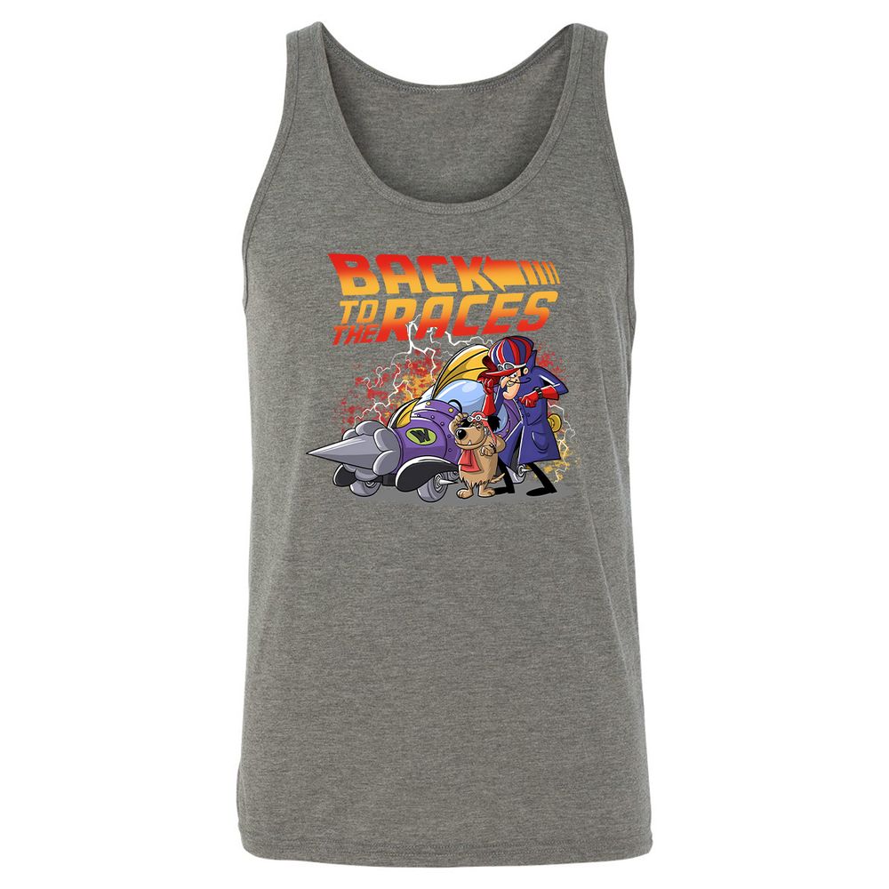 Unisex Jersey Tank - VZ4J3A66 - Grey Triblend - 8