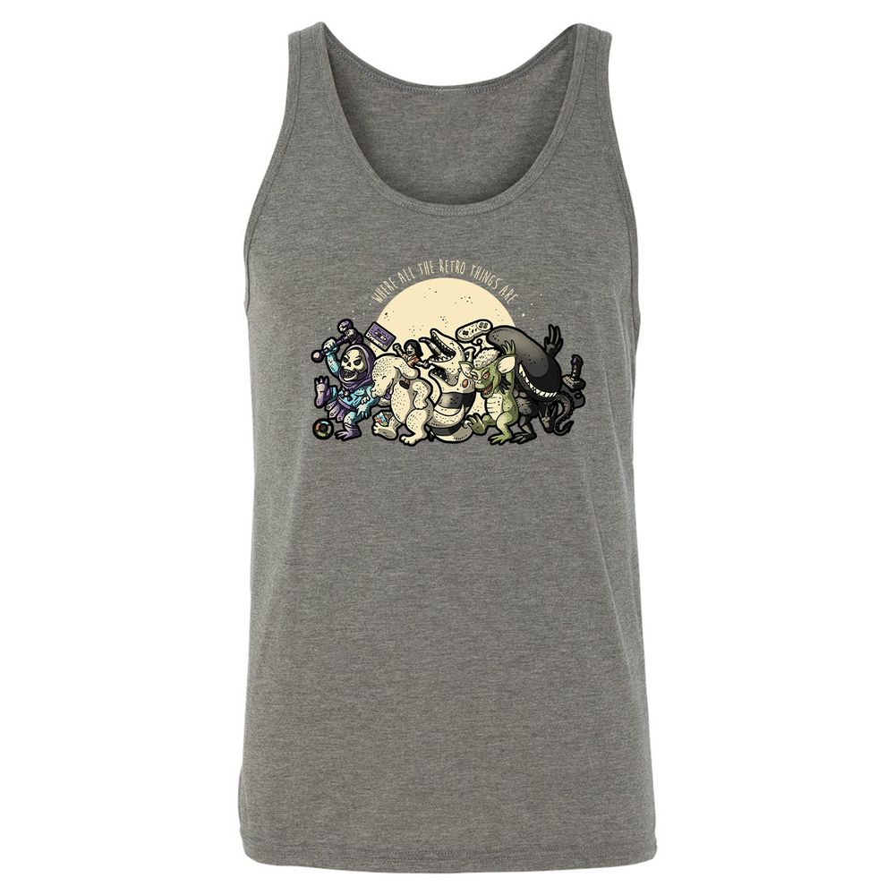 Unisex Jersey Tank - 6Q5TZUXF - Grey Triblend - 8