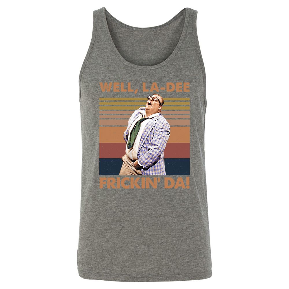 Unisex Jersey Tank - LNH3BQ1B - Grey Triblend - 8