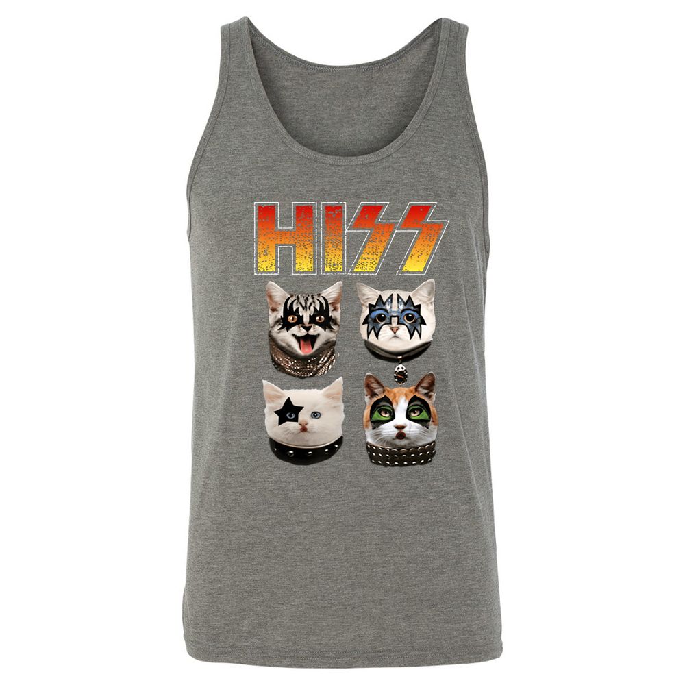 Unisex Jersey Tank - YLA3W1RZ - Grey Triblend - 8