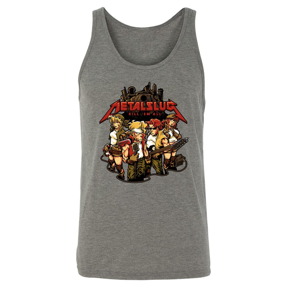 Unisex Jersey Tank - HRRZ4QGD - Grey Triblend - 8