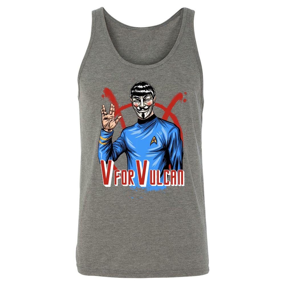 Unisex Jersey Tank - 7DPABXUC - Grey Triblend - 8