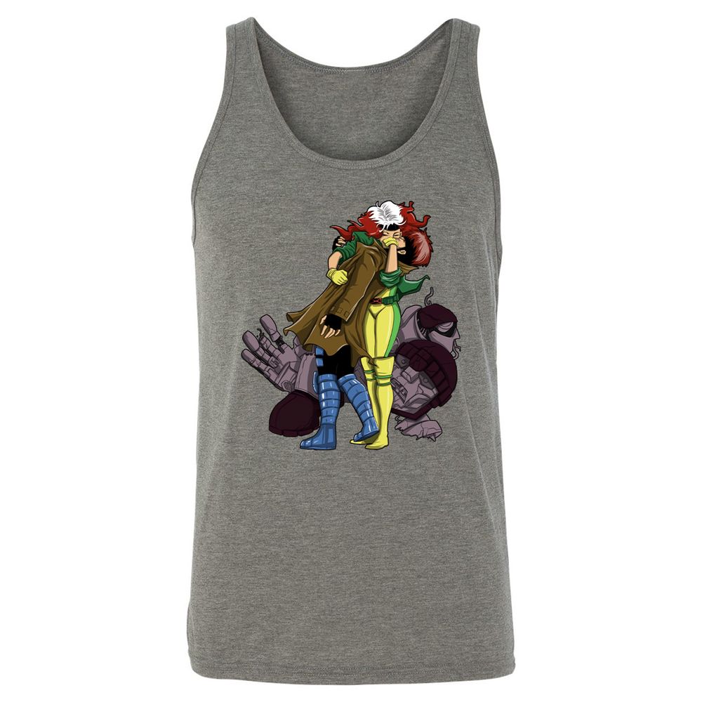 Unisex Jersey Tank - M419NLBL - Grey Triblend - 8