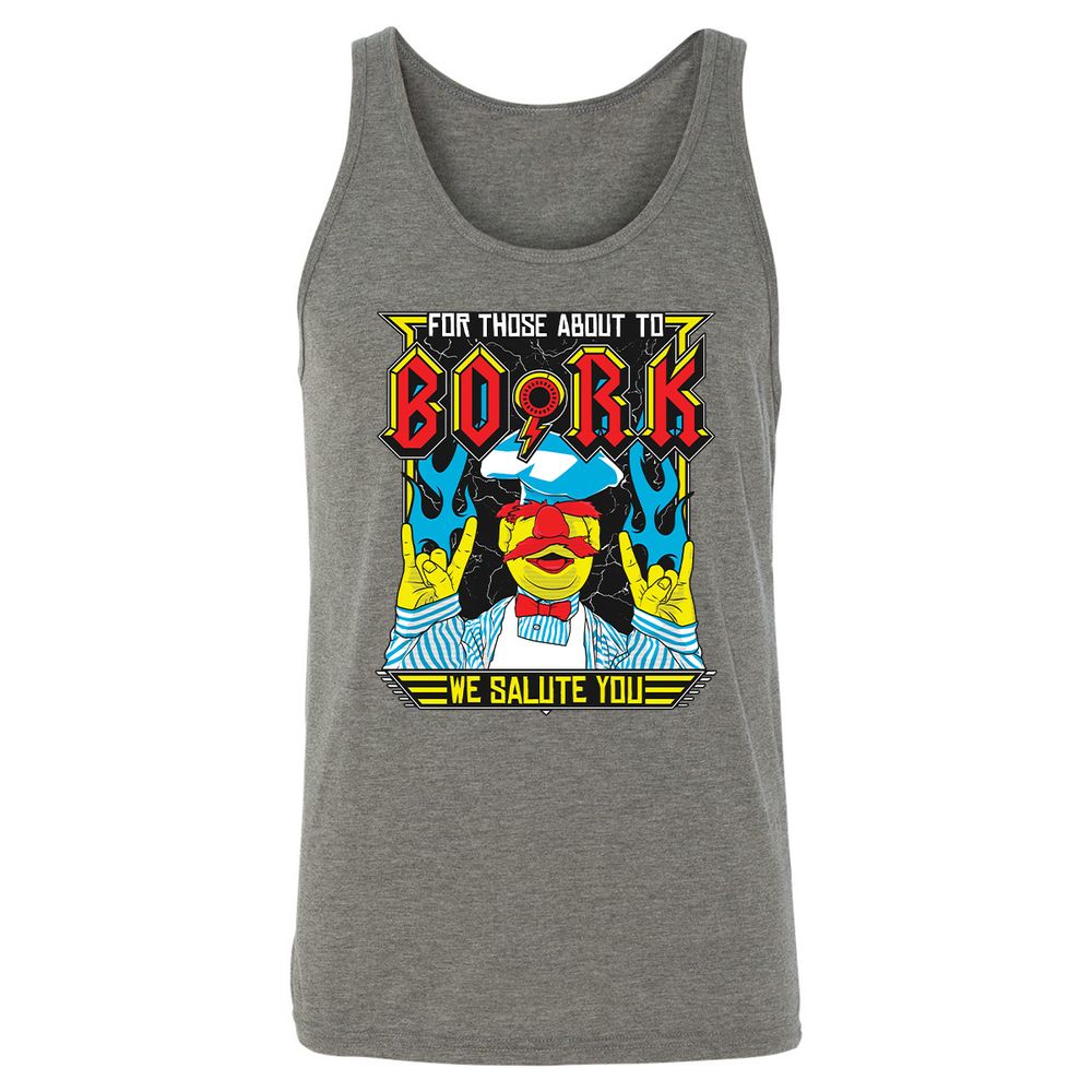 Unisex Jersey Tank - BPSB3TX6 - Grey Triblend - 8