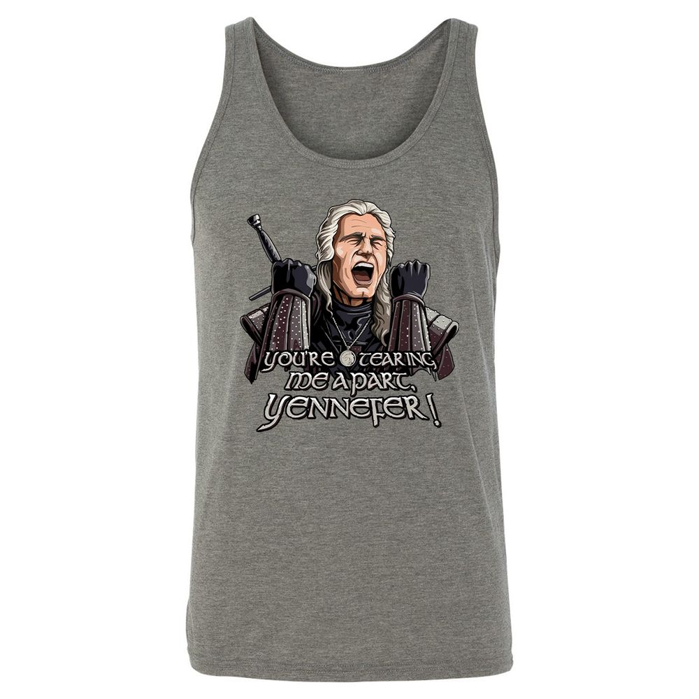 Unisex Jersey Tank - DC1UTBUL - Grey Triblend - 8