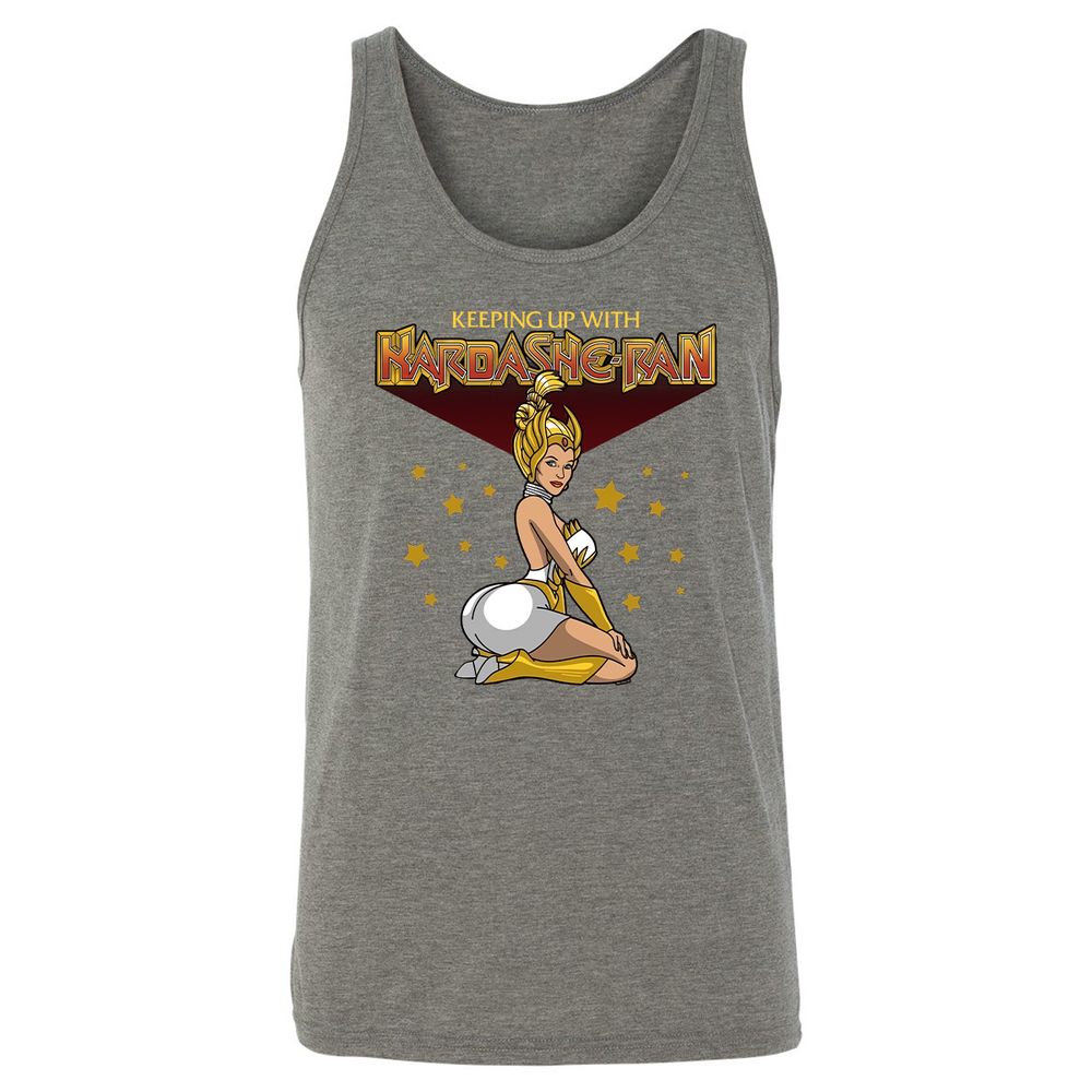 Unisex Jersey Tank - 3YA18TQ4 - Grey Triblend - 8