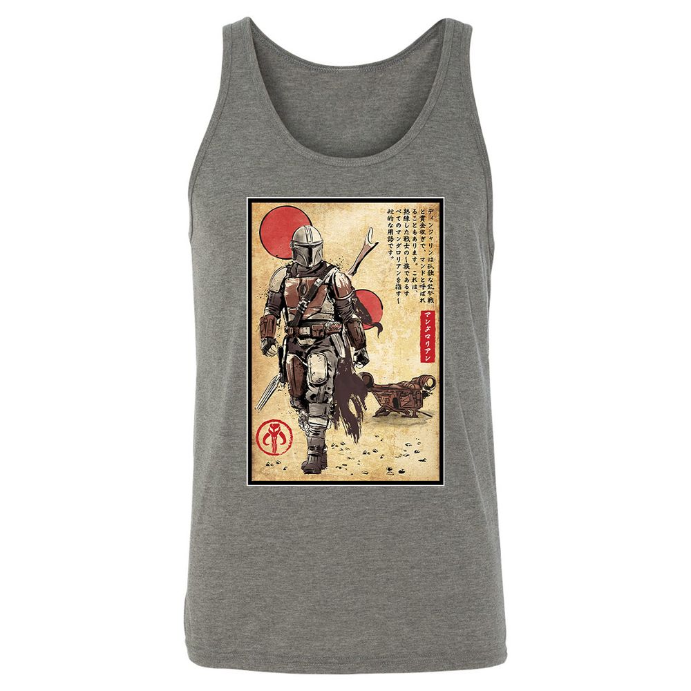 Unisex Jersey Tank - JSXZ7WJ7 - Grey Triblend - 8