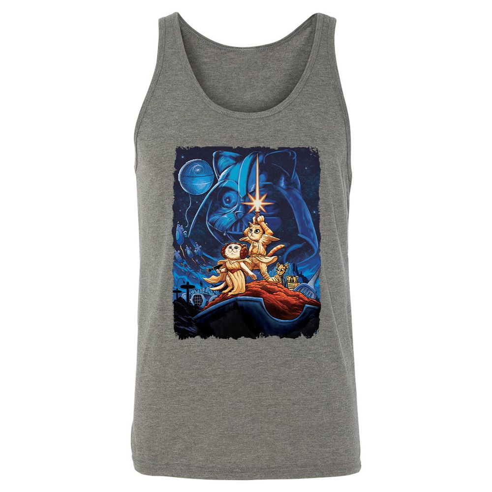 Unisex Jersey Tank - 4JGB48YS - Grey Triblend - 8