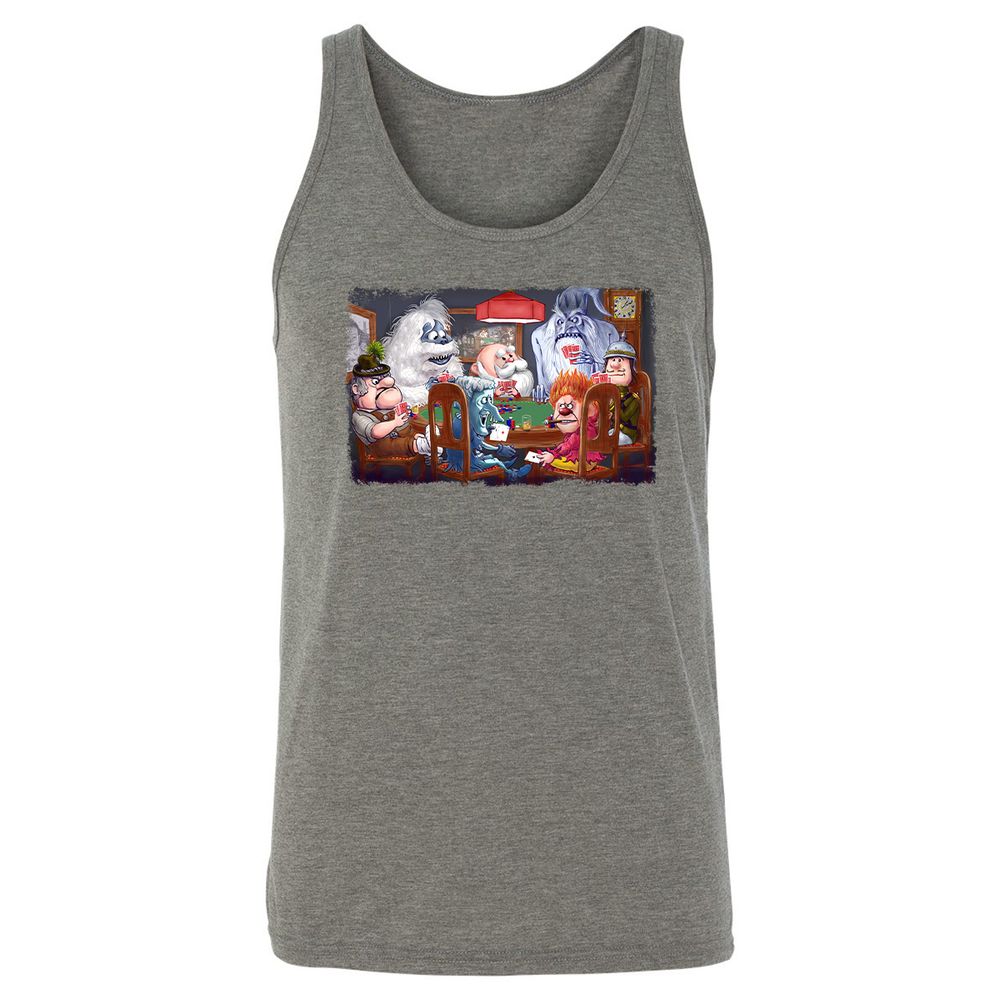 Unisex Jersey Tank - HHMSB7BV - Grey Triblend - 8