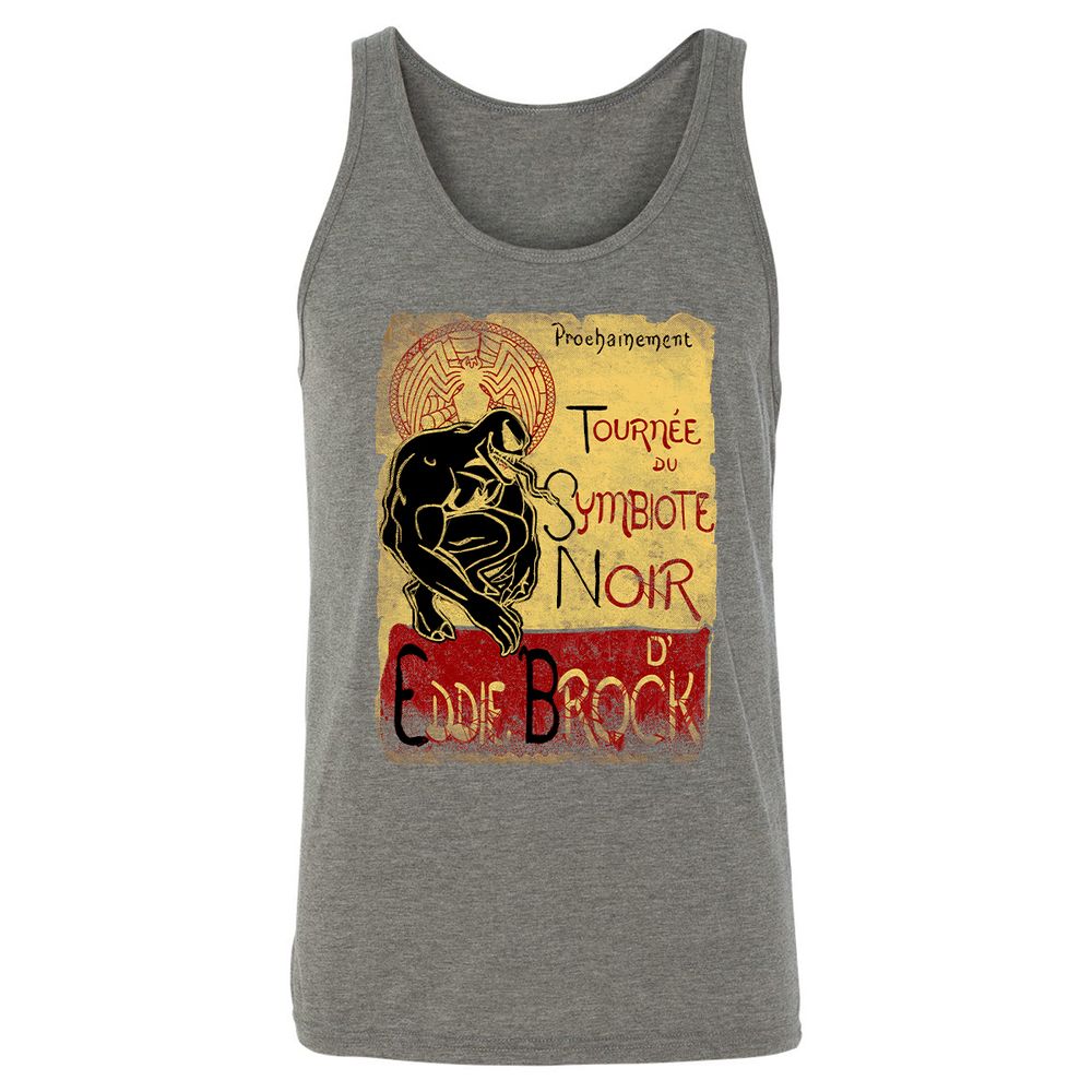 Unisex Jersey Tank - SUREKCDY - Grey Triblend - 8