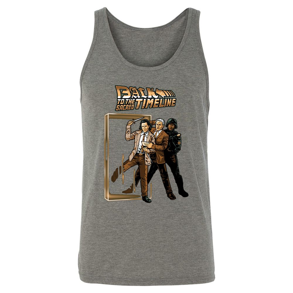 Unisex Jersey Tank - MAAALU8Z - Grey Triblend - 8