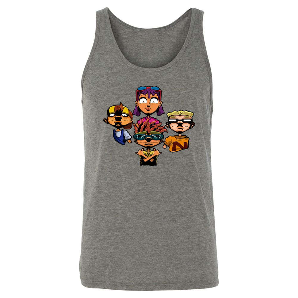 Unisex Jersey Tank - RZ32CSHS - Grey Triblend - 8