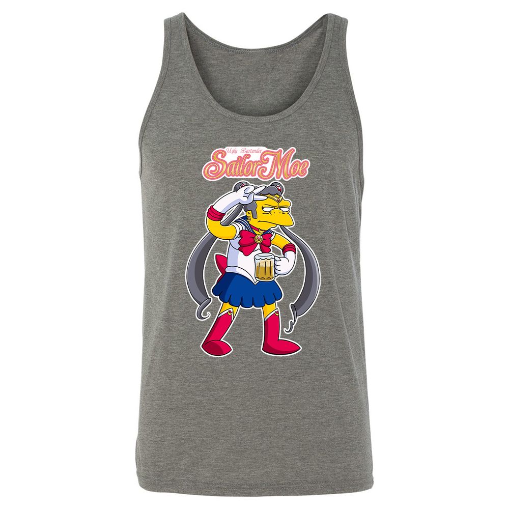 Unisex Jersey Tank - L48N3673 - Grey Triblend - 8
