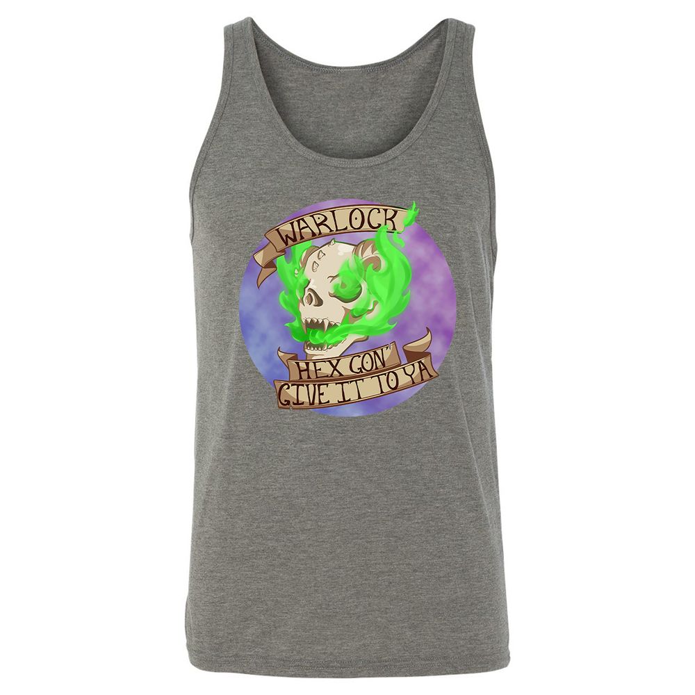 Unisex Jersey Tank - GQ4FVPTR - Grey Triblend - 8