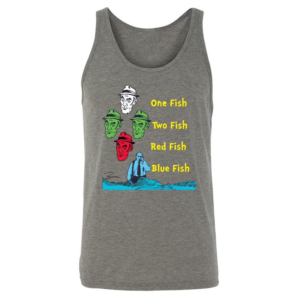 Unisex Jersey Tank - X1R8QCFB - Grey Triblend - 8