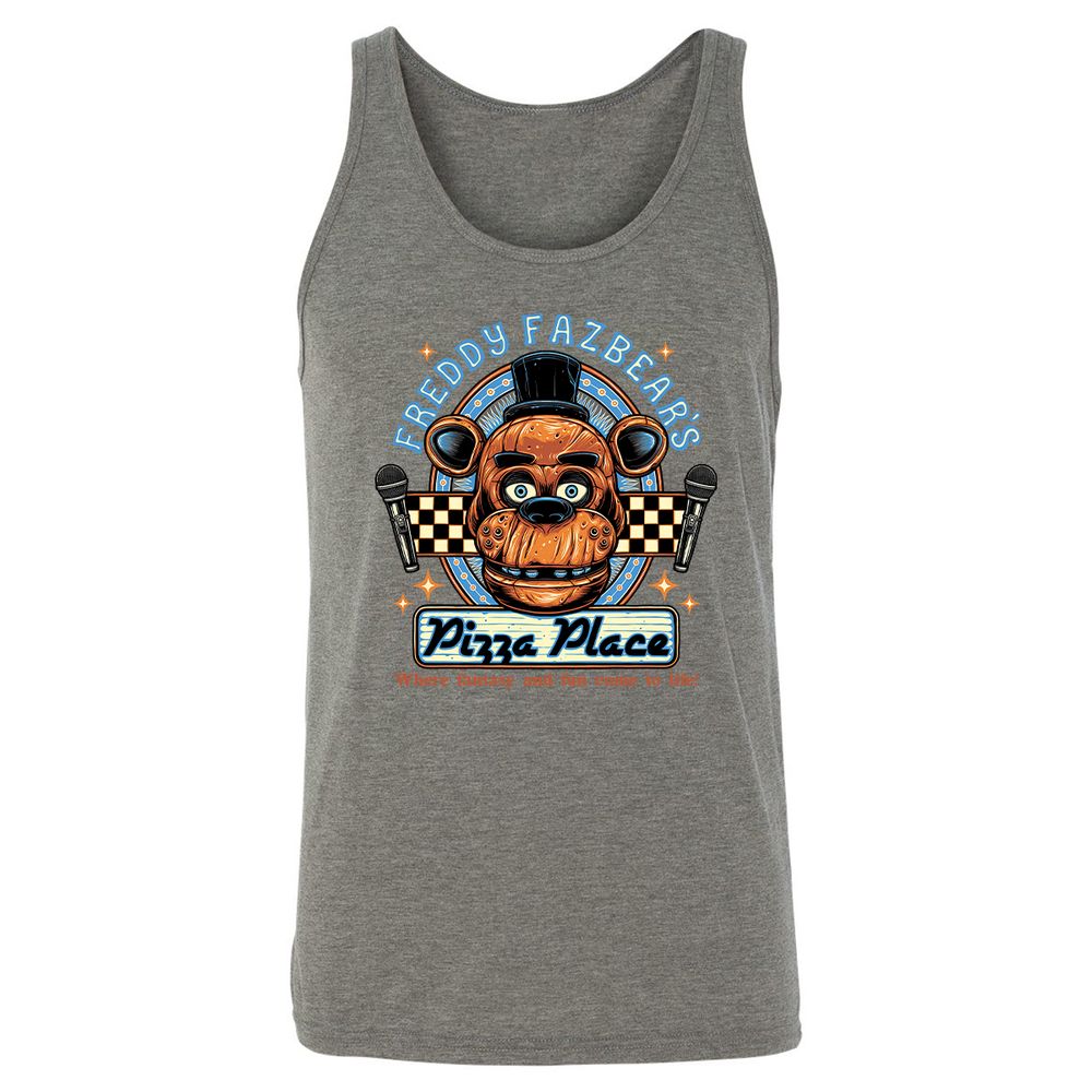Unisex Jersey Tank - MDPCACTG - Grey Triblend - 8