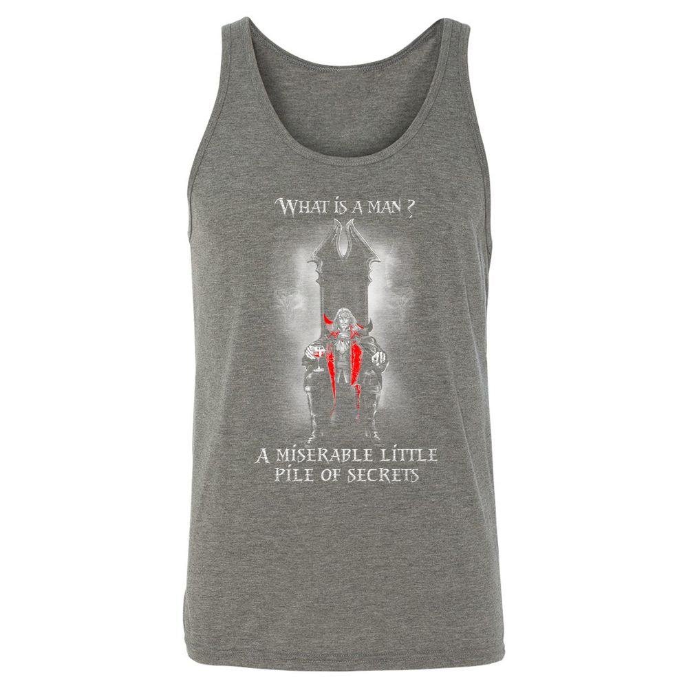 Unisex Jersey Tank - CJZQLMS3 - Grey Triblend - 8