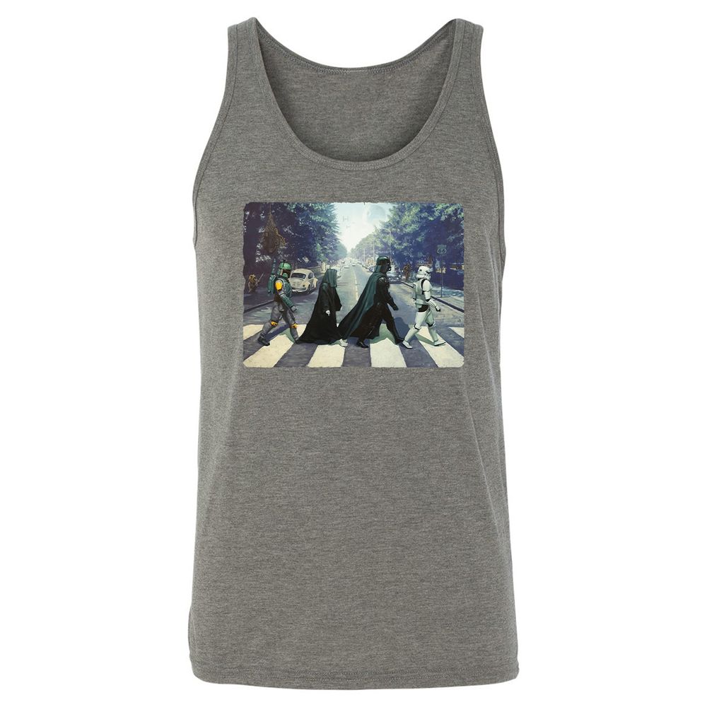 Unisex Jersey Tank - JCNPEPUN - Grey Triblend - 8