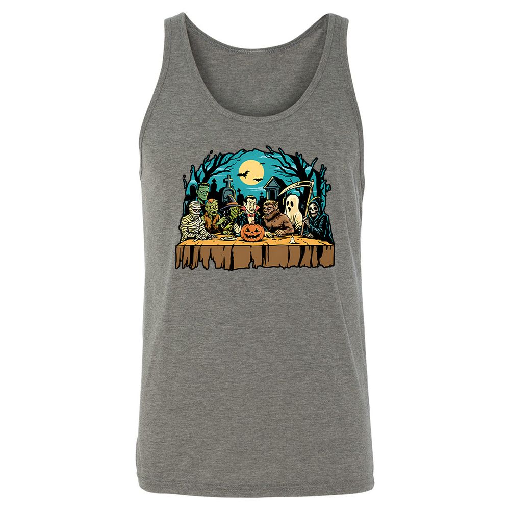 Unisex Jersey Tank - Y844Z4Z1 - Grey Triblend - 8