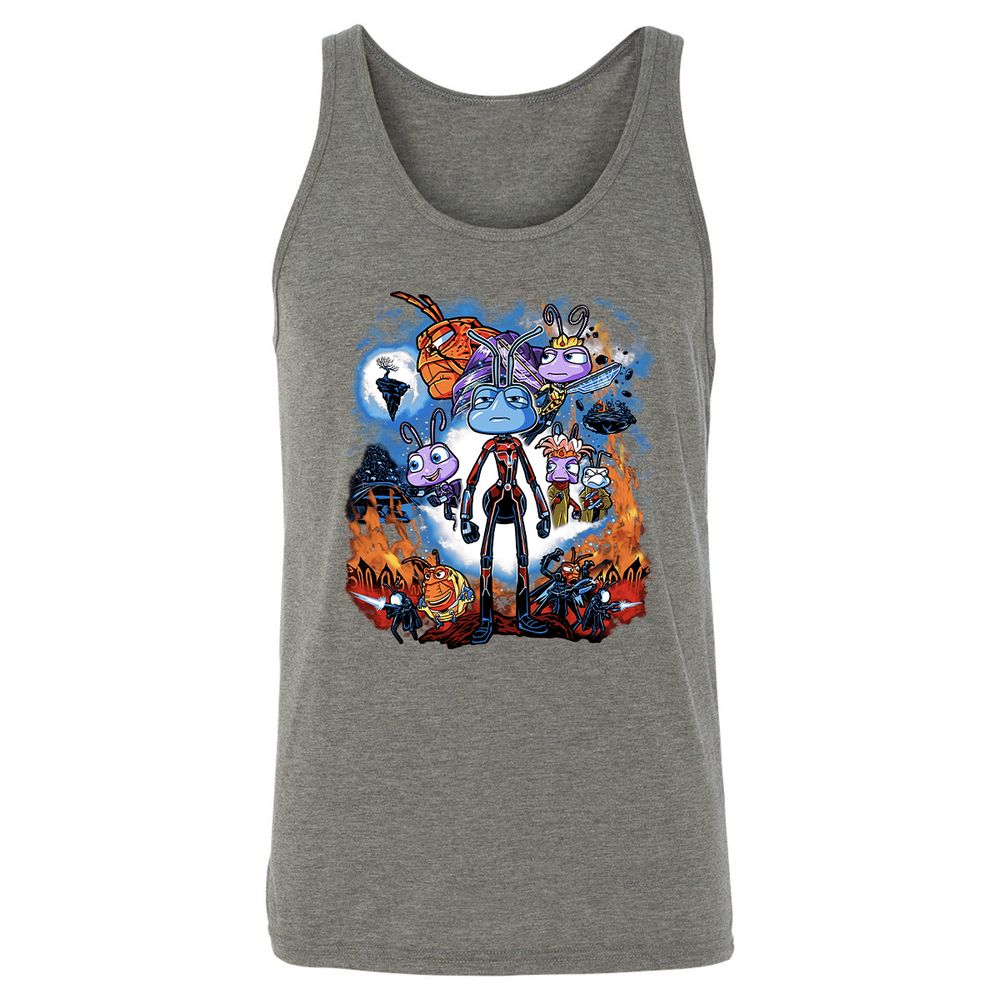 Unisex Jersey Tank - A4WPN2Z7 - Grey Triblend - 8