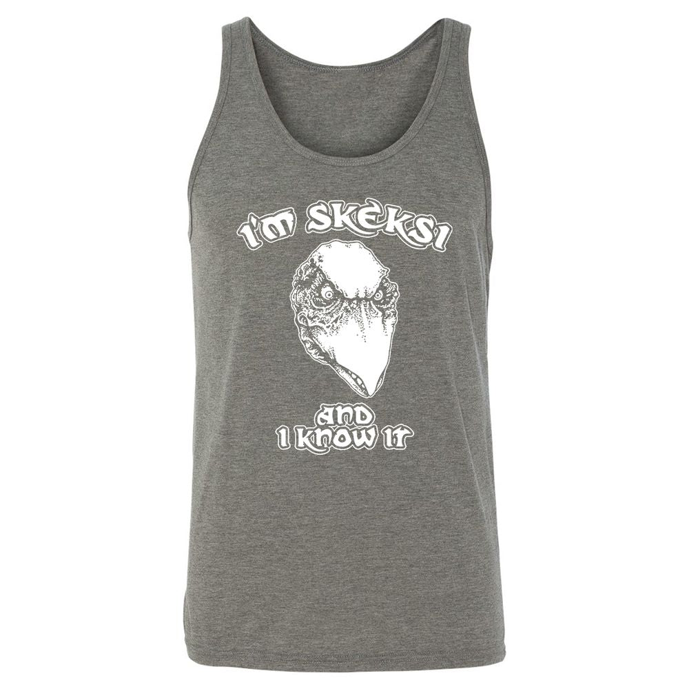Unisex Jersey Tank - XQH4UW9A - Grey Triblend - 8