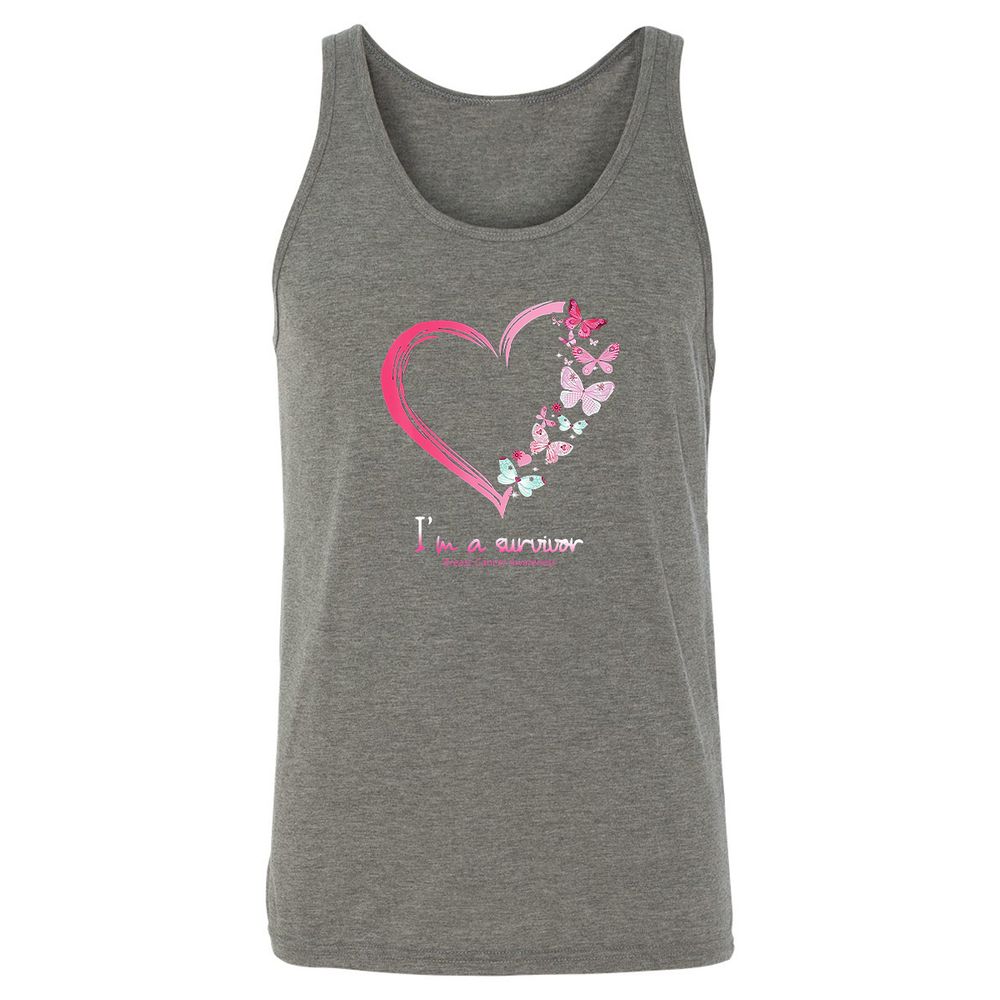 Unisex Jersey Tank - ZKSAD3JL - Grey Triblend - 8