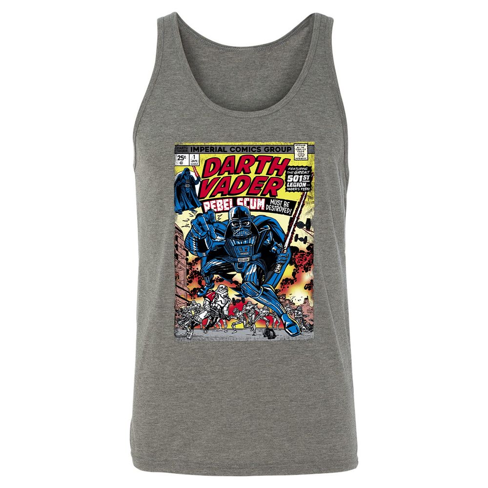 Unisex Jersey Tank - KLW8WTSN - Grey Triblend - 8