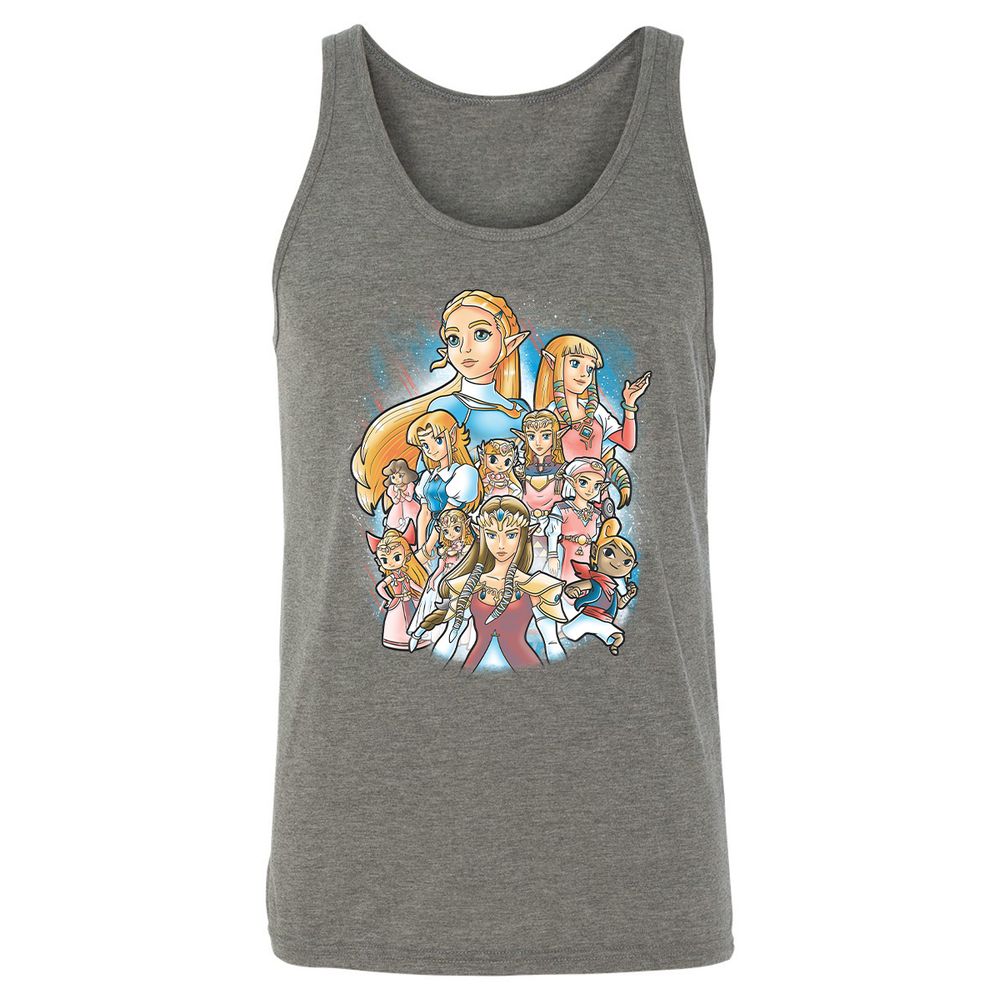 Unisex Jersey Tank - WRRFSRF9 - Grey Triblend - 8
