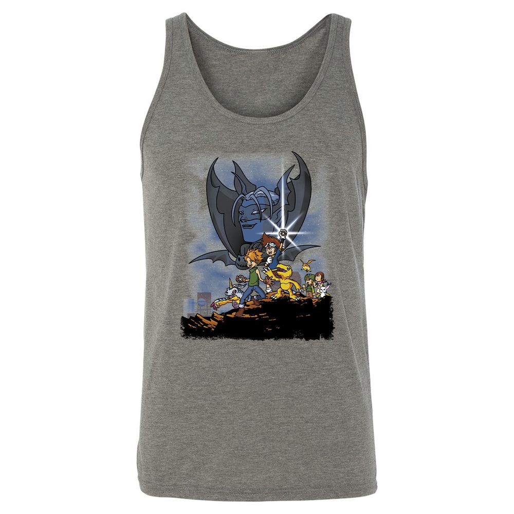 Unisex Jersey Tank - E3UF9U59 - Grey Triblend - 8