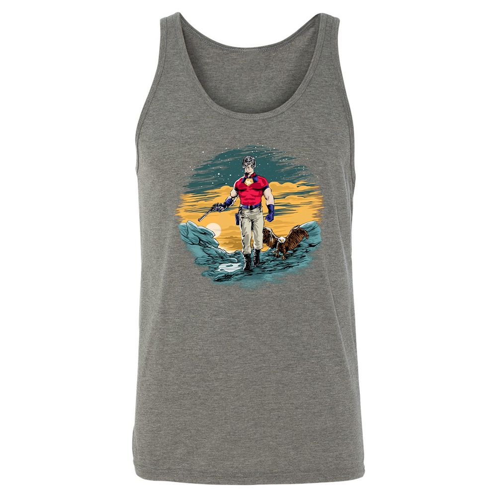 Unisex Jersey Tank - B22Y7Y8J - Grey Triblend - 8