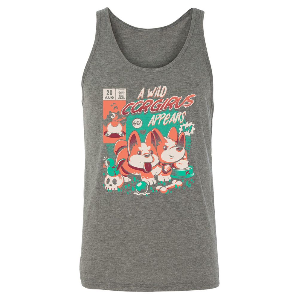 Unisex Jersey Tank - JMCBFZ3P - Grey Triblend - 8