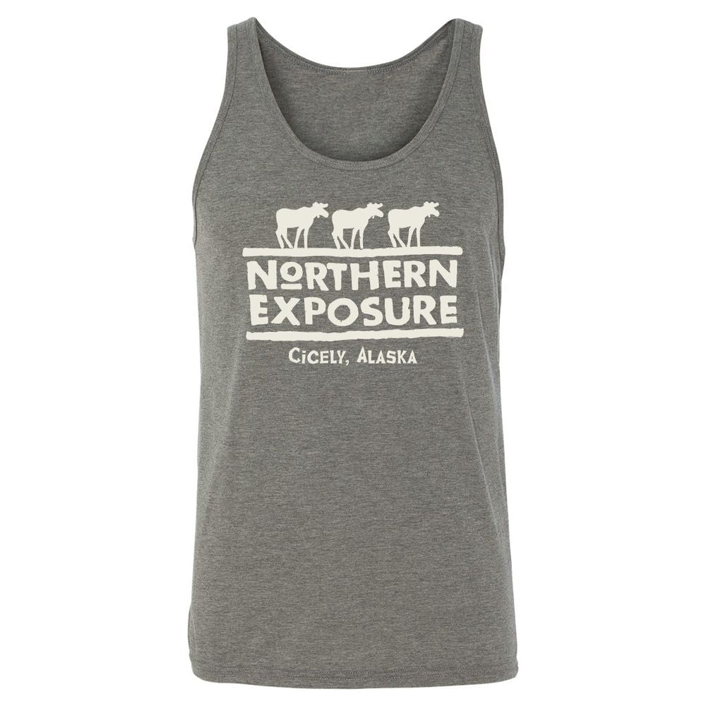 Unisex Jersey Tank - SHBZX7M5 - Grey Triblend - 8