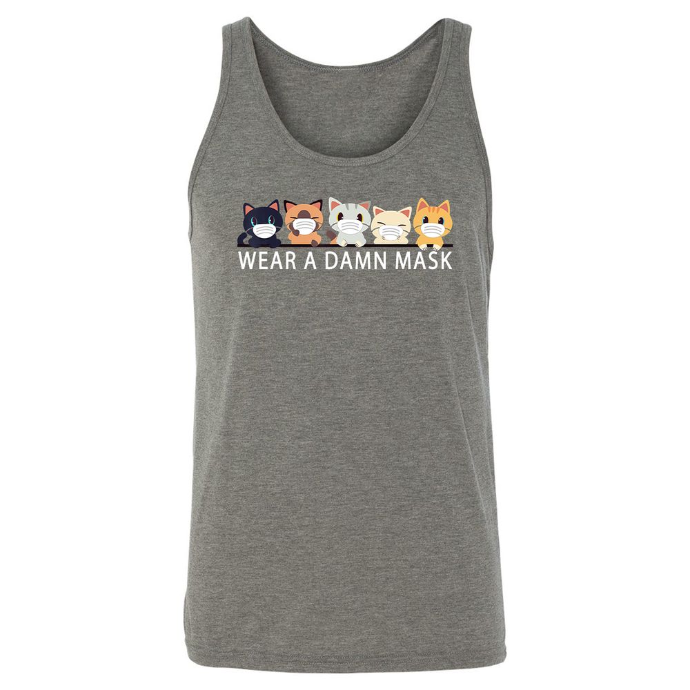 Unisex Jersey Tank - LMJFCQ7L - Grey Triblend - 8