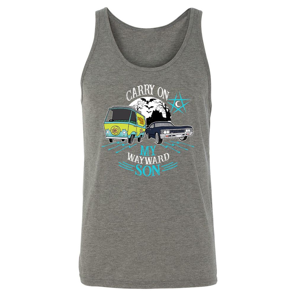 Unisex Jersey Tank - X1CE51QF - Grey Triblend - 8