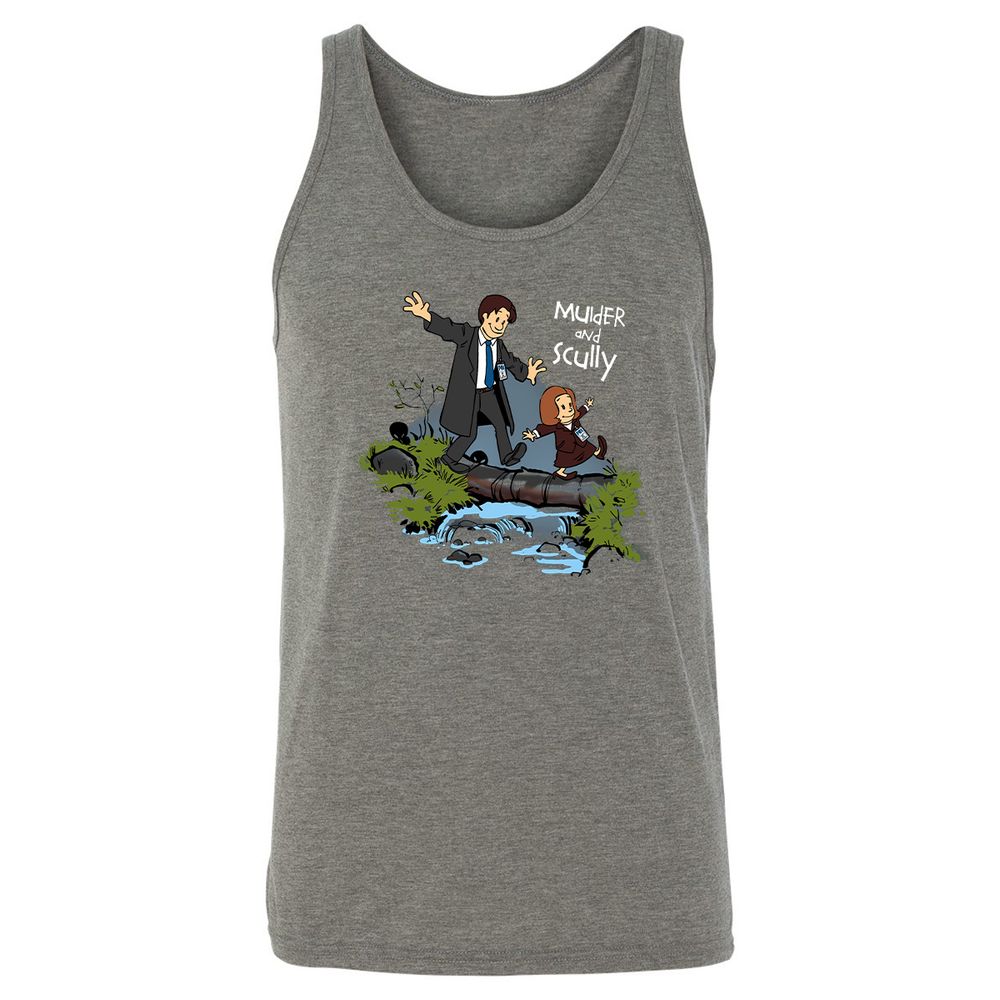 Unisex Jersey Tank - Y7FVVFWZ - Grey Triblend - 8