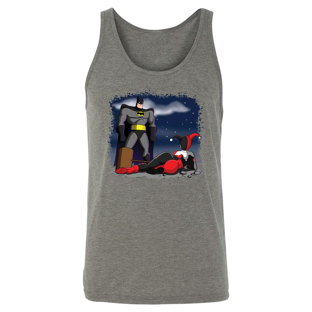 Unisex Jersey Tank - XVL94J3A - Grey Triblend - 8