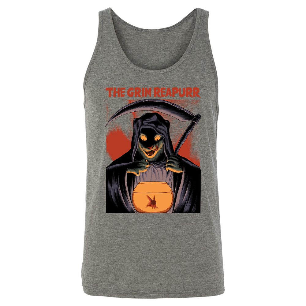 Unisex Jersey Tank - P44SB8ZG - Grey Triblend - 8