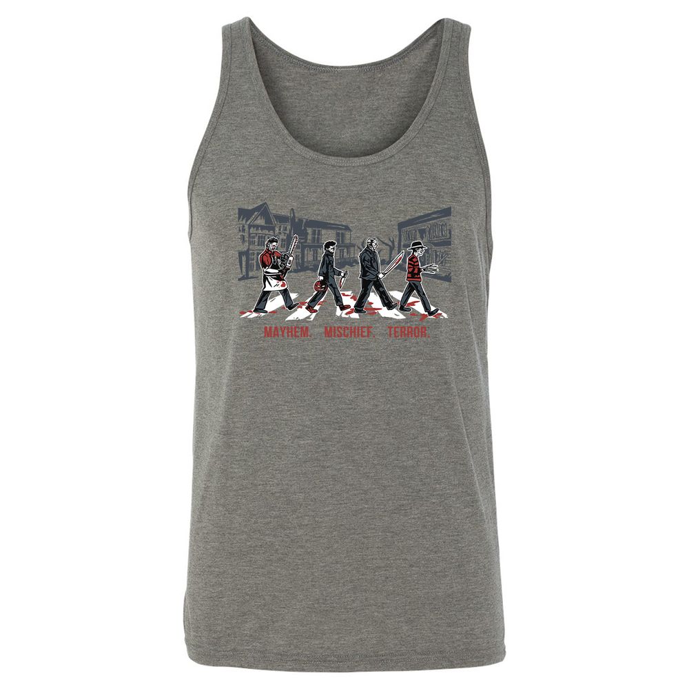 Unisex Jersey Tank - PMQZC27Z - Grey Triblend - 8