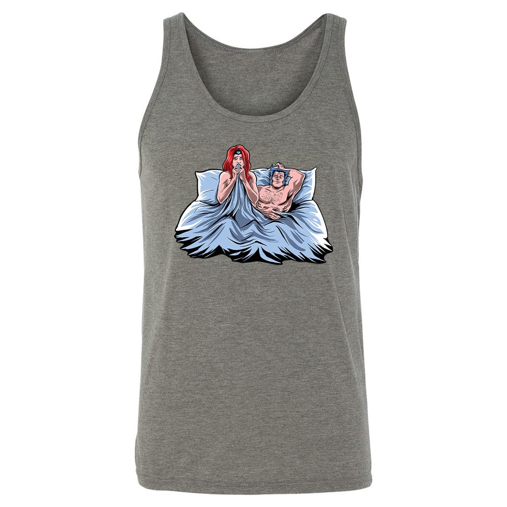 Unisex Jersey Tank - 2DTG3D4P - Grey Triblend - 8