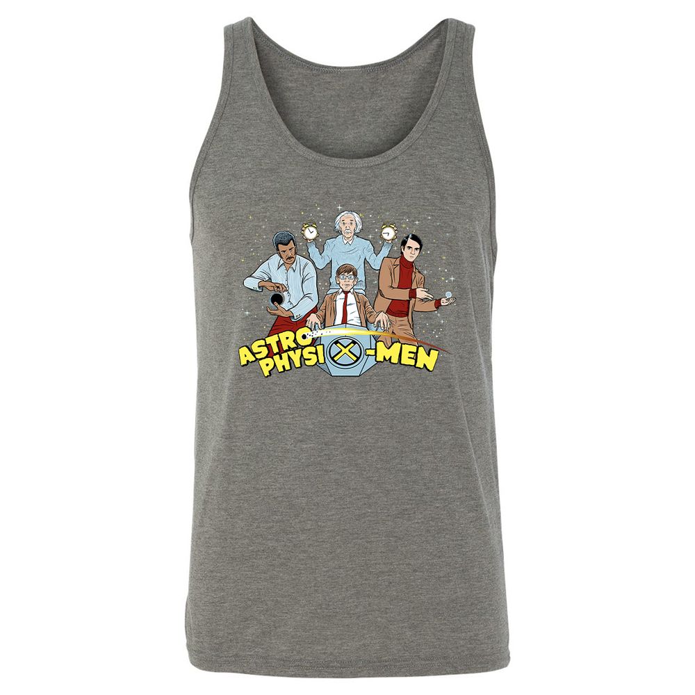 Unisex Jersey Tank - B43UVMXK - Grey Triblend - 8