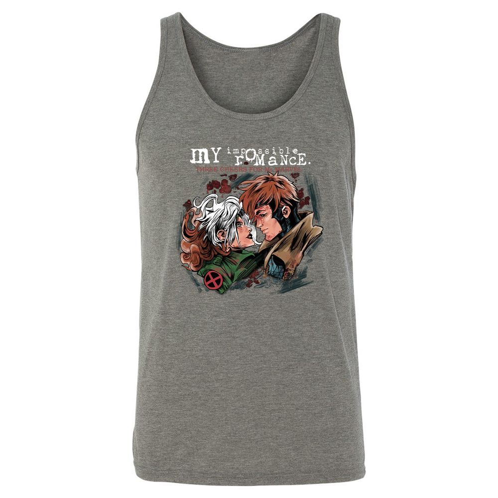 Unisex Jersey Tank - LP4DKKJ8 - Grey Triblend - 8