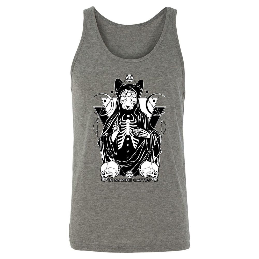 Unisex Jersey Tank - HK4W1XBF - Grey Triblend - 8