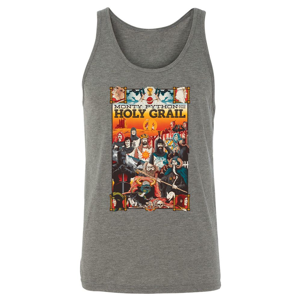 Unisex Jersey Tank - CF756QB2 - Grey Triblend - 8