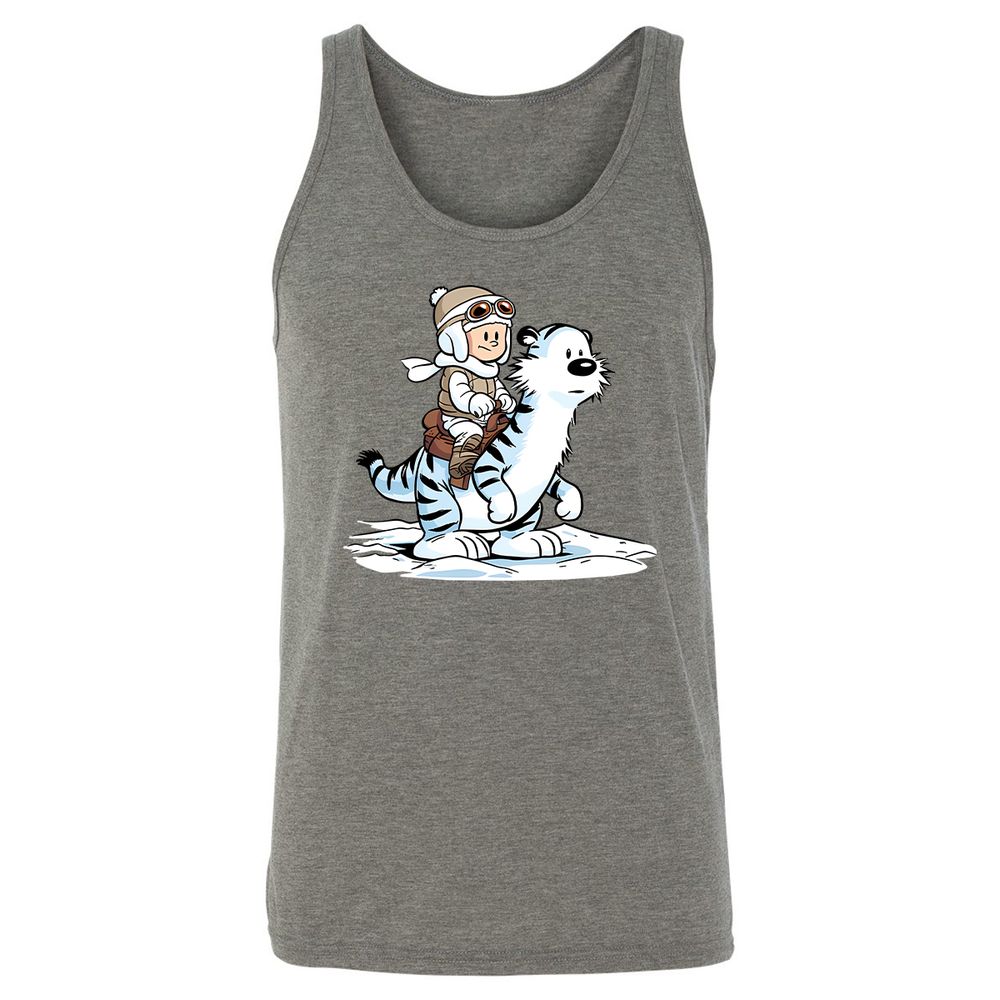 Unisex Jersey Tank - SAPHDTMK - Grey Triblend - 8